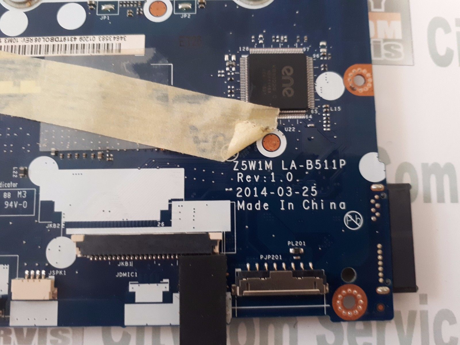 Acer Aspire ES1-511 Motherboard Z5W1M LA-B511P Vollständig getestet